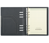 АГЕНДА С МЕХАНИЗЪМ А5, ЧЕРНА