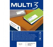 ЕТИКЕТИ ПРИНТЕРНИ MULTI 3 105/148 4БР А4