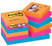 САМОЗАЛЕПВАЩИ ЛИСТЧЕТА POST-IT SUPER STIKY BANGKOK 47/47 90Л МИКС