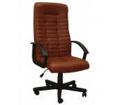 ДИРЕКТОРСКИ ОФИС СТОЛ BOSS ЕСТЕСТВЕНА  КОЖА КАФЯВ