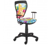 ДЕТСКИ СТОЛ CARTOONS GTS FLOWER GIRL С ПОДЛАКЪТНИЦИ