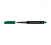 ПЕРМАНЕНТЕН МАРКЕР OHP FABER-CASTELL 1513 F ЗЕЛЕН