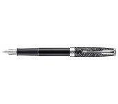 ПИСАЛКА PARKER ROYAL SONNET SE METRO LACQUE BLACK CT