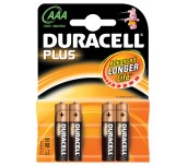 БАТЕРИЯ DURACELL ААА LR03 4БР./БЛИСТЕР