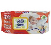 КЪРПИ МОКРИ PLAY TIME 100 БР КАПАК