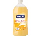 ТЕЧЕН САПУН MEDIX МЕД И МЛЯКО 900 МЛ ПЪЛНИТЕЛ