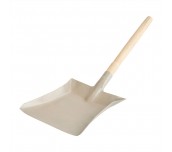 МЕТАЛНА  ЛОПАТКА ЗА СМЕТ С ДРЪЖКА 50 СМ