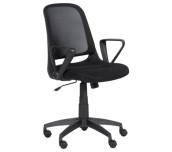 РАБОТЕН СТОЛ ARMO 7033 МЕШ ЧЕРЕН