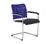 ПОСЕТИТЕЛСКИ СТОЛ RUMBA NET ДАМАСКА СИН