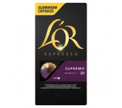 КАФЕ КАПСУЛИ LOR NESPRESSO SUPREMO 10БР 52Г