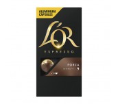 КАФЕ КАПСУЛИ LOR NESPRESSO FORZA 10БР 52Г