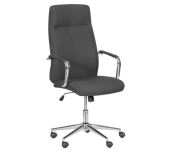 ДИРЕКТОРСКИ СТОЛ CARMEN 7529-1 ДАМАСКА ХРОМ СИВ