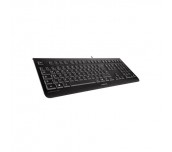 CHERRY KC 1000 ЖИЧНA КЛАВИАТУРА, ЧЕРНА, ТИХА, ПЛОСКА, BDS