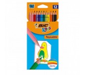 ЦВЕТНИ МОЛИВИ BIC KIDS JUMBO EVOLUTION 12 ЦВЯТА