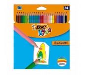 ЦВЕТНИ МОЛИВИ BIC KIDS TROPICOLORS 24 ЦВЯТА
