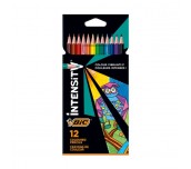 ЦВЕТНИ МОЛИВИ BIC INTENSITY, 12 ЦВЯТА