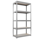 МЕТАЛЕН СТЕЛАЖ STAR 180X90X40 СМ, ДО 275 КГ НА РАФТ ЦИНК