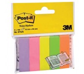 ИНДЕКСИ САМОЗАЛЕПВАЩИ 3М POST-IT 15/50 500БР 5 ЦВЯТА