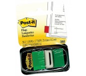 ИНДЕКСИ САМОЗАЛЕПВАЩИ 3М POST-IT 25/43 50БР ЗЕЛЕН