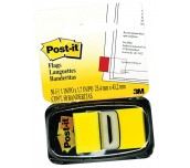 ИНДЕКСИ САМОЗАЛЕПВАЩИ 3М POST-IT 25/43 50БР ЖЪЛТ