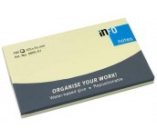 САМОЗАЛЕПВАЩИ ЛИСТЧЕТА INFO NOTES 75/125ММ 100Л ЖЪЛТИ