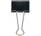 ЩИПКИ ЗА ДОКУМЕНТИ CASSA 32ММ 12БР ЧЕРЕН