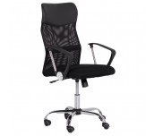 ДИРЕКТОРСКИ СТОЛ CARMEN 6590 ДАМАСКА + МЕШ ЧЕРЕН