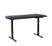 ЕРГОНОМИЧНО ГЕЙМЪРСКИ БЮРО STORM ЧЕРНО-СИНЬО