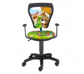 ДЕТСКИ СТОЛ CARTOONS GTS ANIMALS С ПОДЛАКЪТНИЦИ