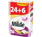 ХАРТИЯ ТОАЛЕТНА MILDE ESS OF RELAX/SPA 24+6БР 3ПЛ