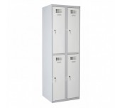 МЕТАЛЕН ГАРДЕРОБ ДВОЕН 60/50/180 SUS 322 W