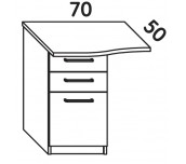 ЛЯВ ПОМОЩЕН ПЛОТ + КОНТЕЙНЕР MANAGER 70/60/74 ЧЕРЕША