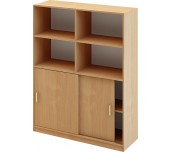 ШКАФ CREATIVE ПЛЪЗГАЩИ ВРАТИ 120/40/160 1/2 ОТКРИТ