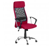 ДИРЕКТОРСКИ СТОЛ CARMEN 6183 ДАМАСКА + МЕШ БУРГУНДИ