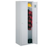МЕТАЛЕН ГАРДЕРОБ 320E ДВОЕН 180/60/49СИВ