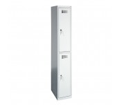МЕТАЛЕН ГАРДЕРОБ. SUS 312W-30/50/180 ЕДИНИЧЕН 2 ОТДЕЛ.