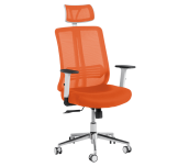 ДИРЕКТОРСКИ СТОЛ LORENA LUX ХРОМ ОРАНЖЕВ