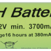 Акумулаторна батерия NiMH  380AFH-B 1.2V 3800mAh  7/5AF 1бр. GP BATTERIES