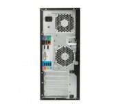 HP Z240 Tower Xeon E3-1245v6 Quad(3.7GHz/8MB/4Cores), 8GB DDR4-2400Mhz ECC 1DIMM, 256GB SSD HDD, DVDRW, MCR, Intel HD Graphics P630, USB Slim Keyboard & Laser Mouse, Win 10 Pro 64bit Z240