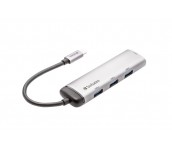 Verbatim USB-C Multiport Hub 4-Port USB 3.2 Gen 1 Type A