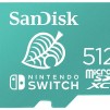 Карта памет SanDisk for Nintendo Switch, microSDXC UHS-I, 512GB, До 100MB/s