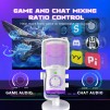 Настолен микрофон FIFINE AM6 RGB - White