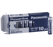 Алкални батерии индустриални LR03 AAA 1,5V 10PK INDUSTRIAL Powerline  PANASONIC