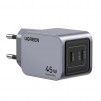 ЗАРЯДНО UGREEN X707 220V 2xUSB-C,GaN,45W, NEXODE PRO