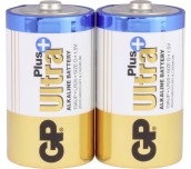 Алкална батерия GP ULTRA PLUS LR20 /2 бр. в опаковка/ 1.5V