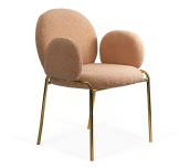 ТРАПЕЗЕН СТОЛ SAMANTA GOLD БУКЛЕ БЕЖОВ