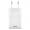 HAMA Бързо мини Gan зарядно, 30 W, 1x USB-C, 1x USB-A, PD, бял