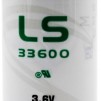 Литиево тионил хлоридна батерия SAFT LSH20, LS33600 3,6V R20 17Ah STD /с пъпка/