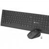 Natec Stingray 2, Set 2 in 1 Keyboard + Mouse Wireless, US Layout