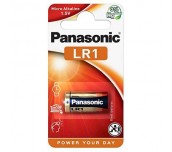 Алкална батерия PANASONIC LR1 /1 бр. в опаковка/ 1.5V
